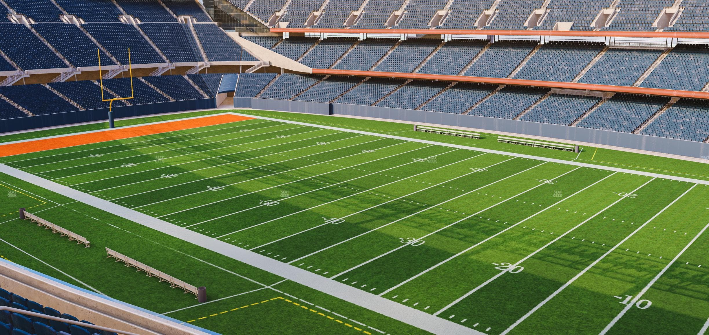 Soldier Field - Section 332 Seat View