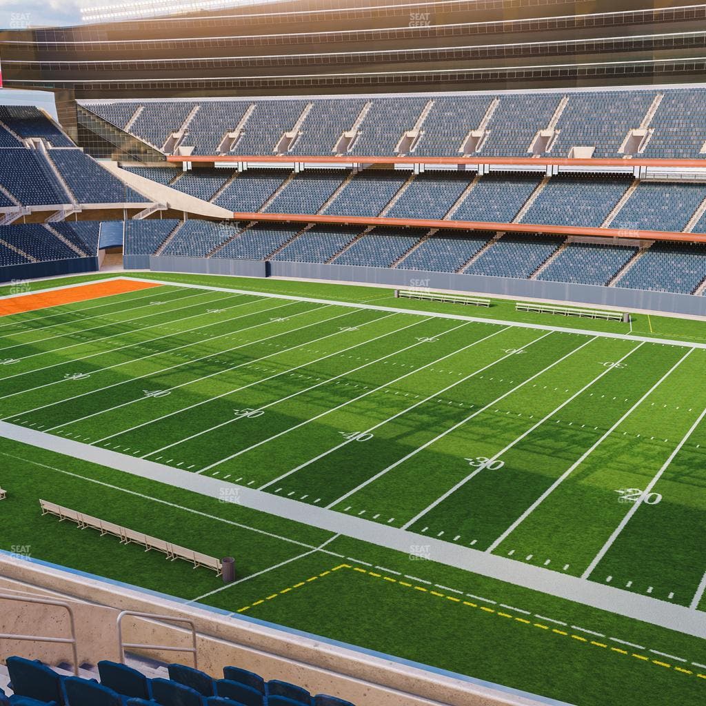 Soldier Field - Section 333 Seat View