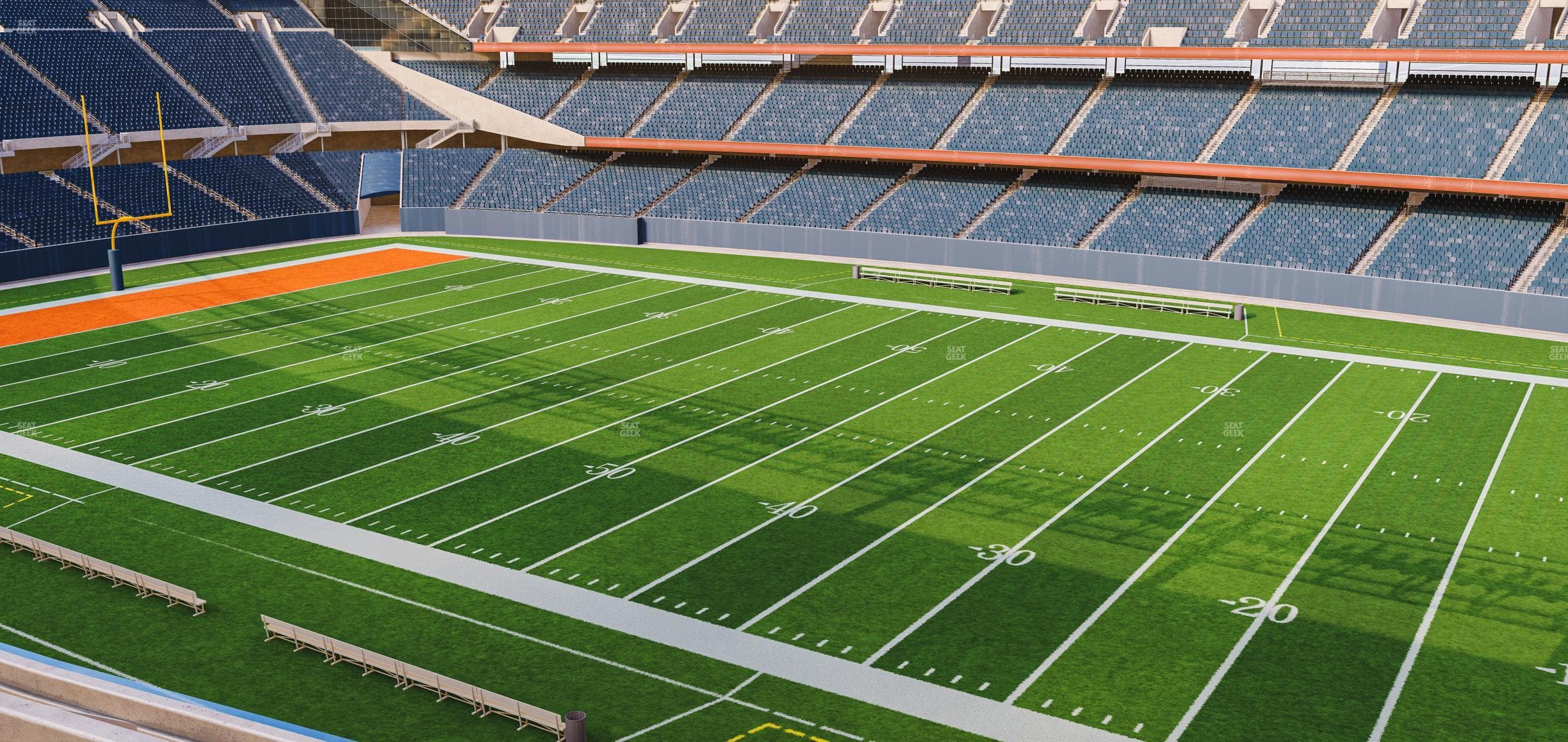 Soldier Field - Section 333 Seat View