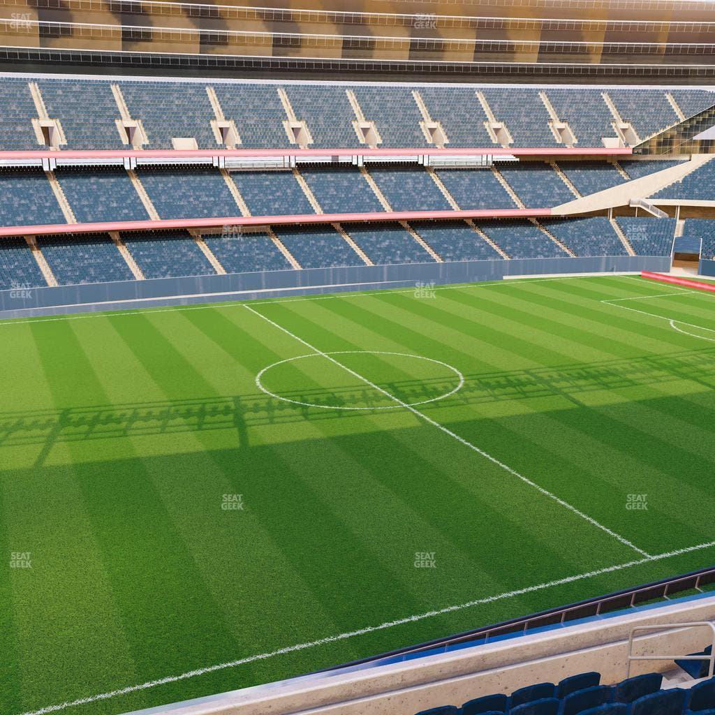 Soldier Field - Section 340 Seat View