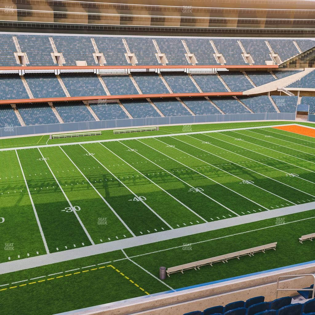 Soldier Field - Section 340 Seat View