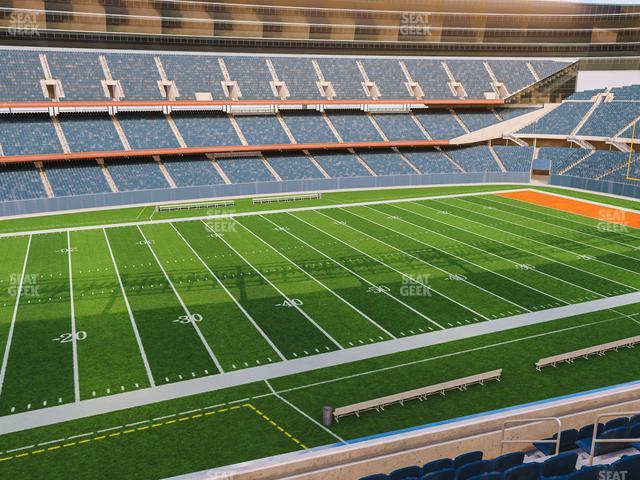 Soldier Field - Section 340 Seat View