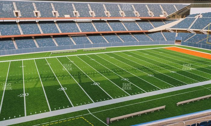 Soldier Field - Section 340 Seat View