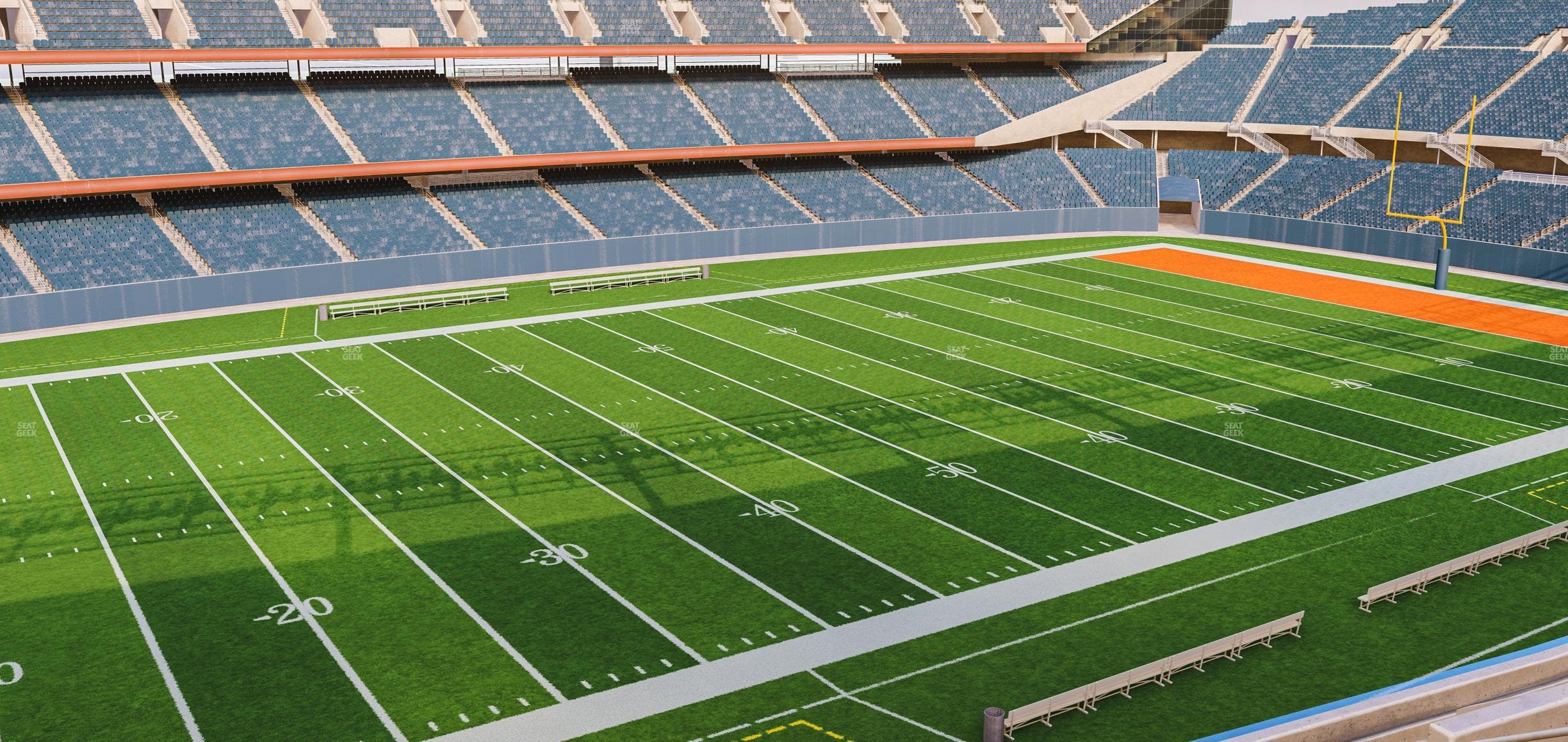 Soldier Field - Section 341 Seat View