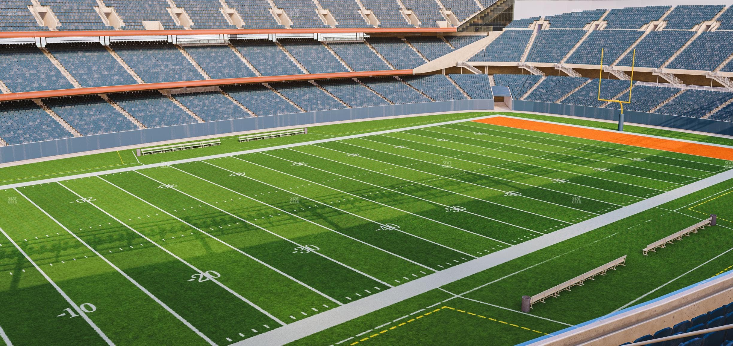 Soldier Field - Section 342 Seat View