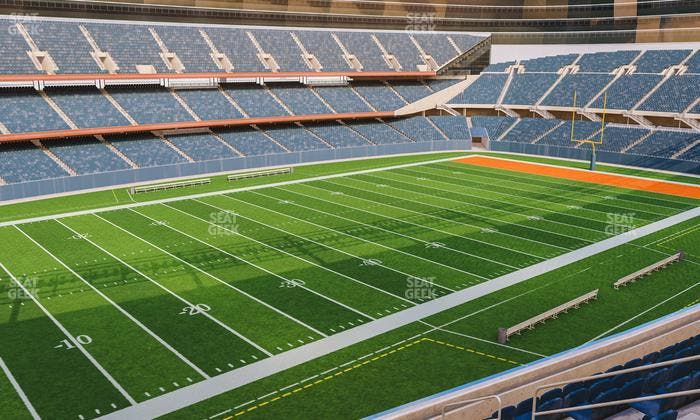 Soldier Field - Section 342 Seat View