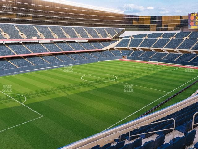 Soldier Field - Section 343 Seat View