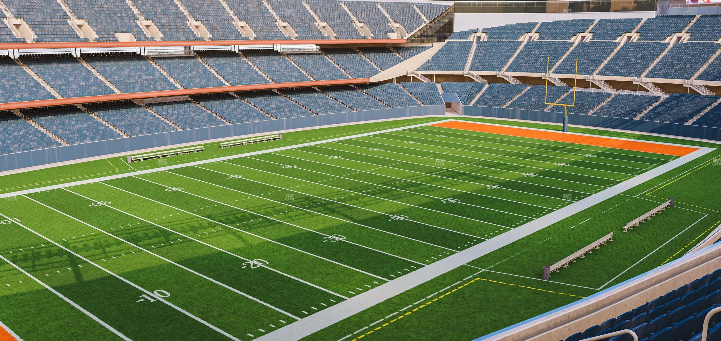 Soldier Field - Section 343 Seat View