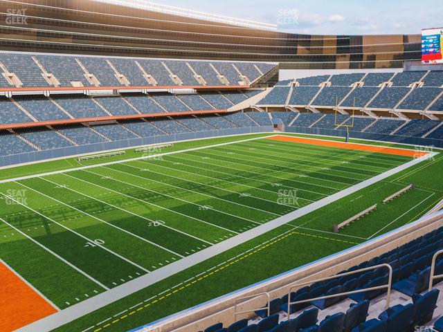 Soldier Field - Section 343 Seat View