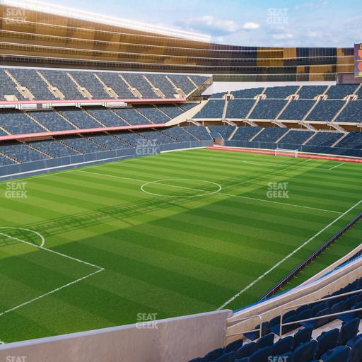 Soldier Field - Section 344 Seat View