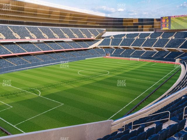 Soldier Field - Section 344 Seat View