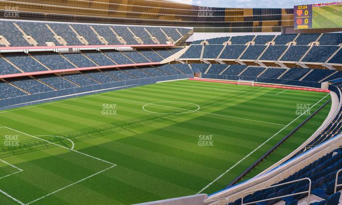 Soldier Field - Section 344 Seat View