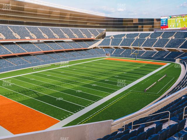 Soldier Field - Section 344 Seat View