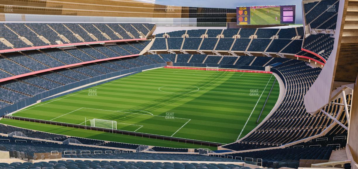 Soldier Field - Section 348 Seat View