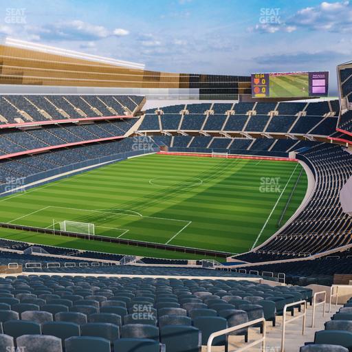 Soldier Field - Section 348 Seat View