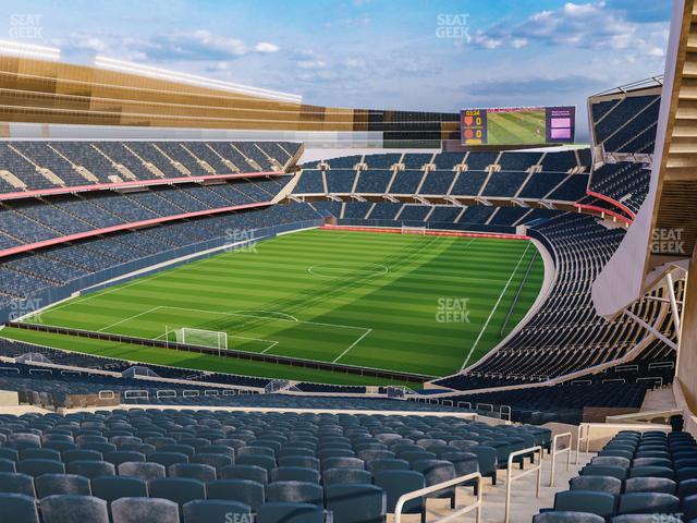 Soldier Field - Section 348 Seat View Soldier Field - Section 348 Seat View