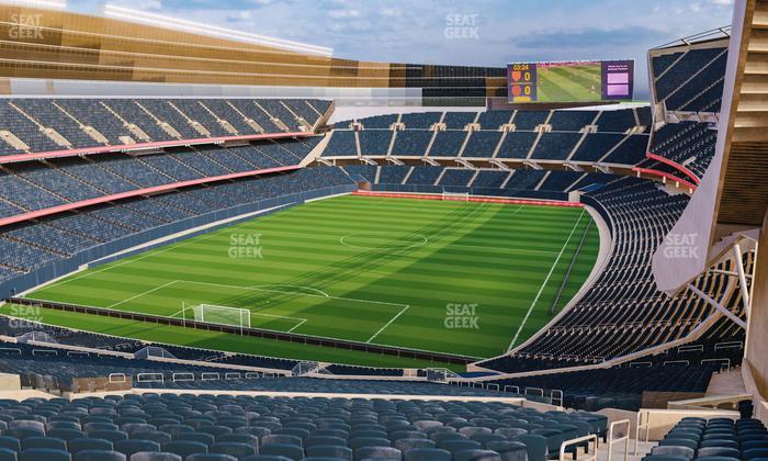 Soldier Field - Section 348 Seat View