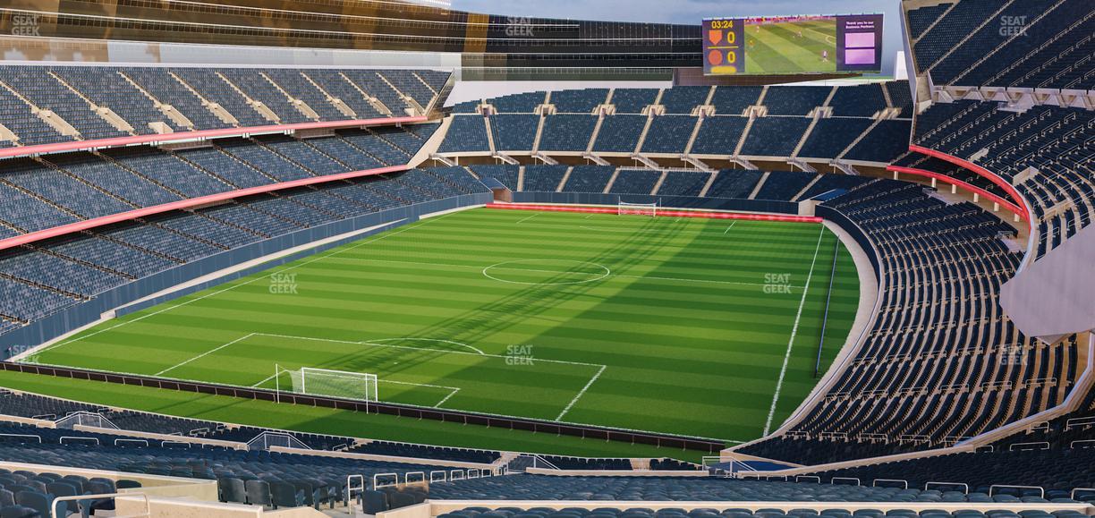 Soldier Field - Section 349 Seat View