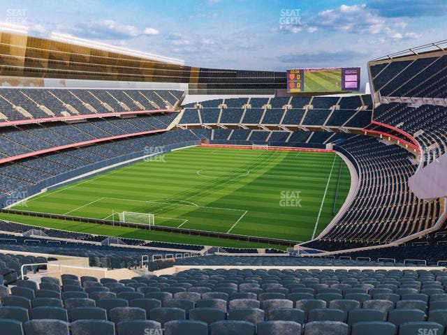 Soldier Field - Section 349 Seat View