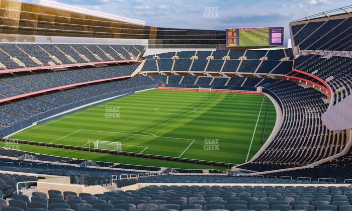 Soldier Field - Section 349 Seat View