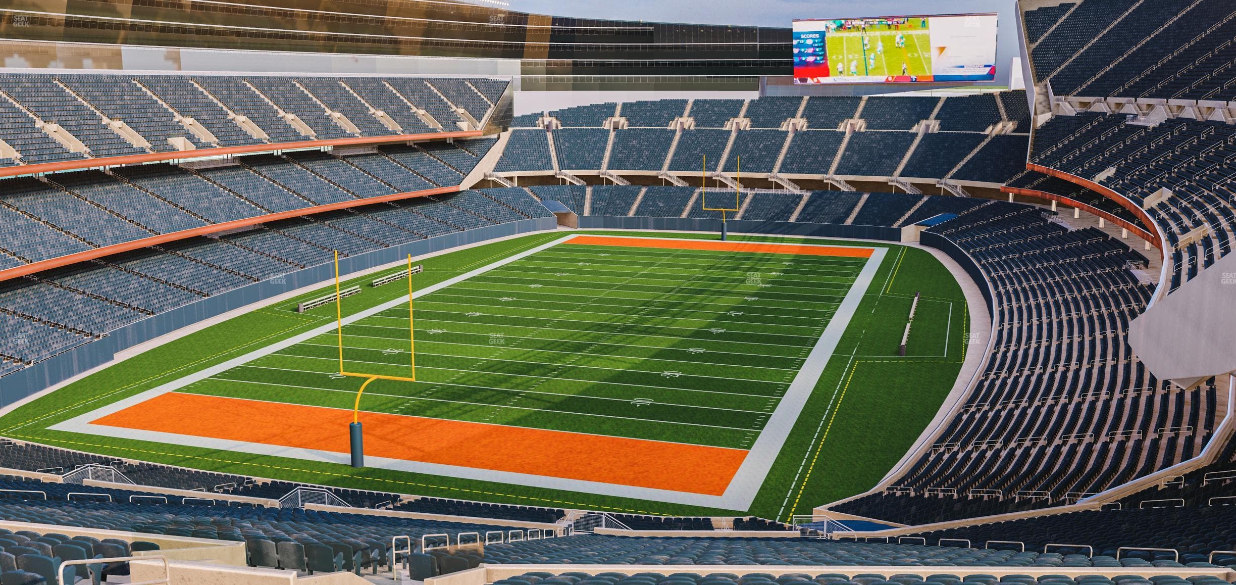 Soldier Field - Section 349 Seat View