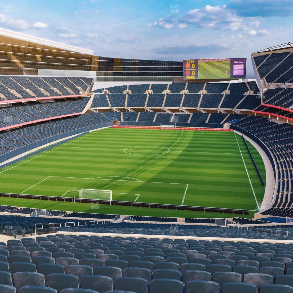 Soldier Field - Section 350 Seat View