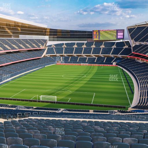 Soldier Field - Section 350 Seat View