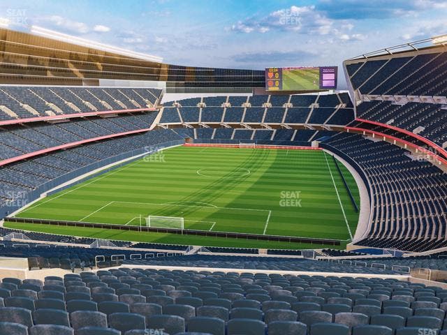 Soldier Field - Section 350 Seat View