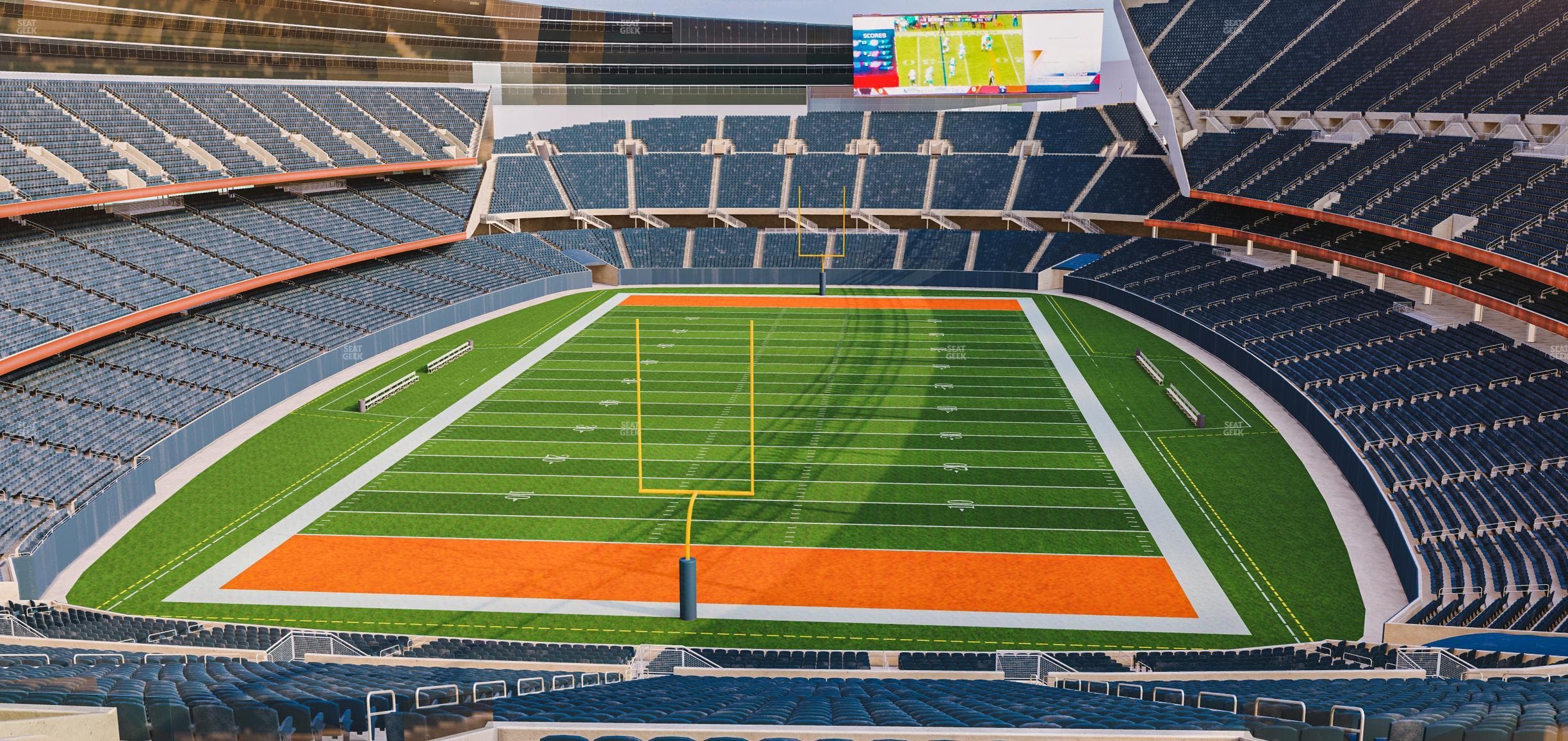 Soldier Field - Section 351 Seat View