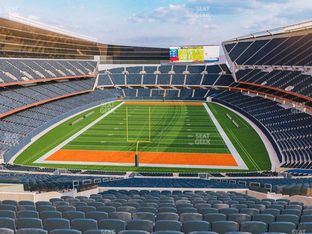 Soldier Field - Section 351 Seat View