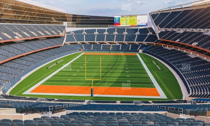 Soldier Field - Section 351 Seat View