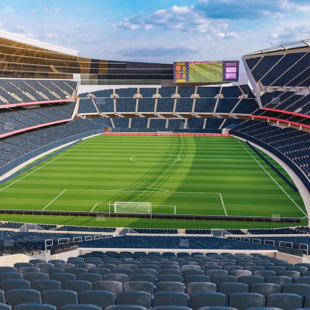 Soldier Field - Section 351 Seat View