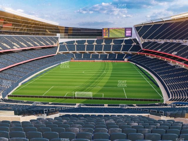 Soldier Field - Section 351 Seat View