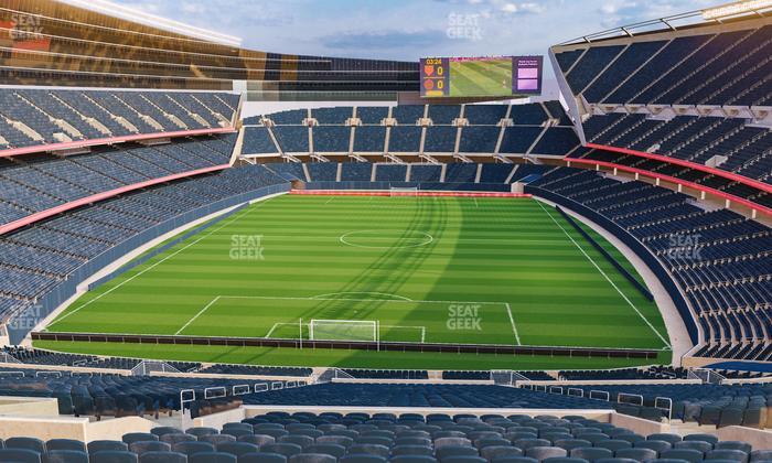 Soldier Field - Section 351 Seat View