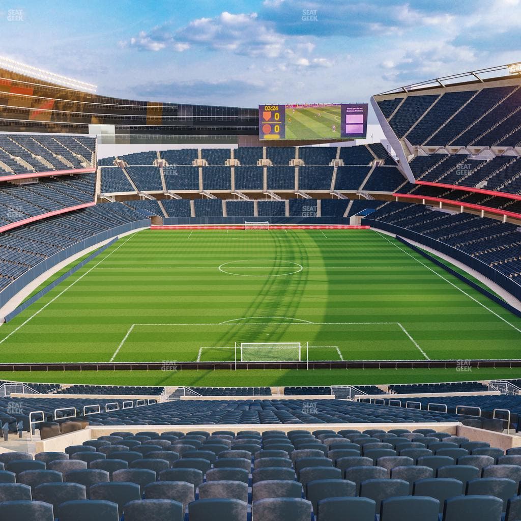 Soldier Field - Section 352 Seat View