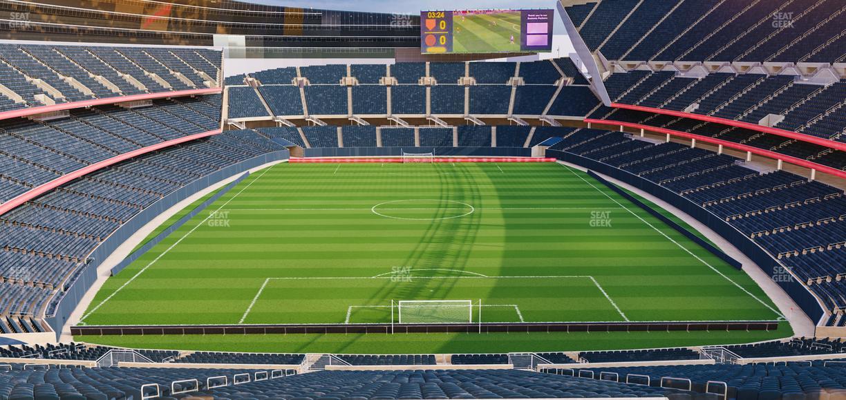 Soldier Field - Section 352 Seat View