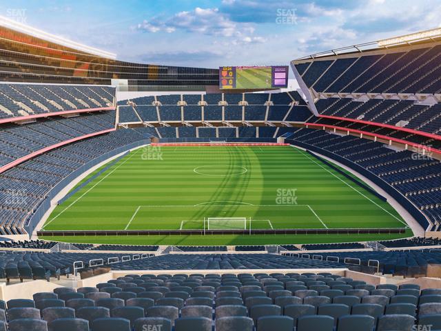 Soldier Field - Section 352 Seat View Soldier Field - Section 352 Seat View