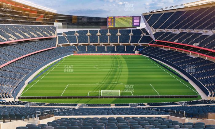 Soldier Field - Section 352 Seat View