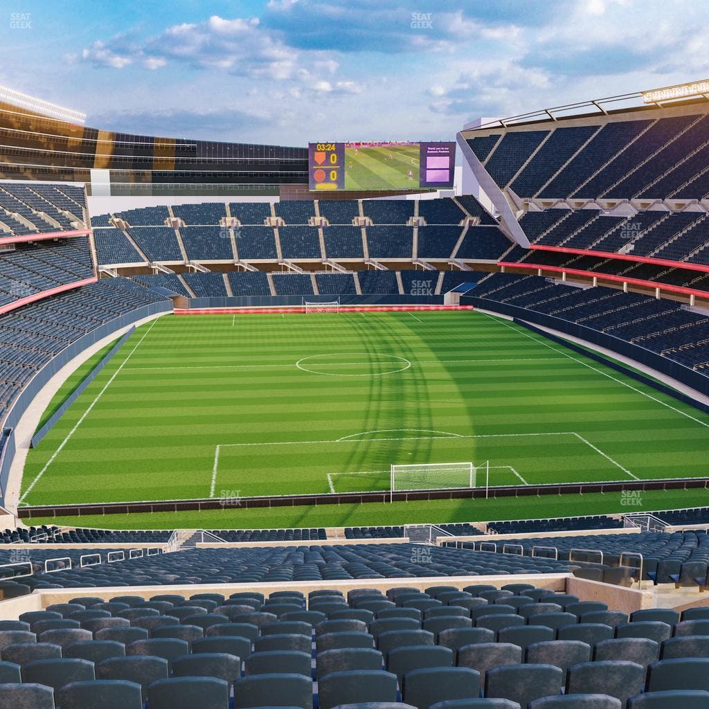 Soldier Field - Section 353 Seat View