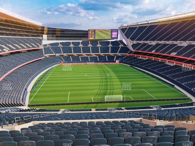 Soldier Field - Section 353 Seat View Soldier Field - Section 353 Seat View