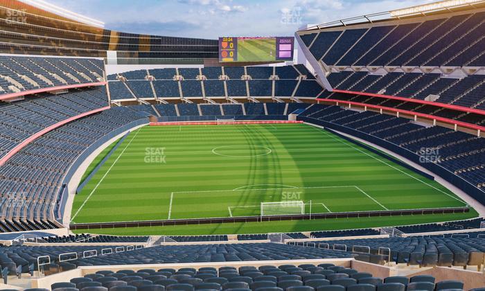 Soldier Field - Section 353 Seat View