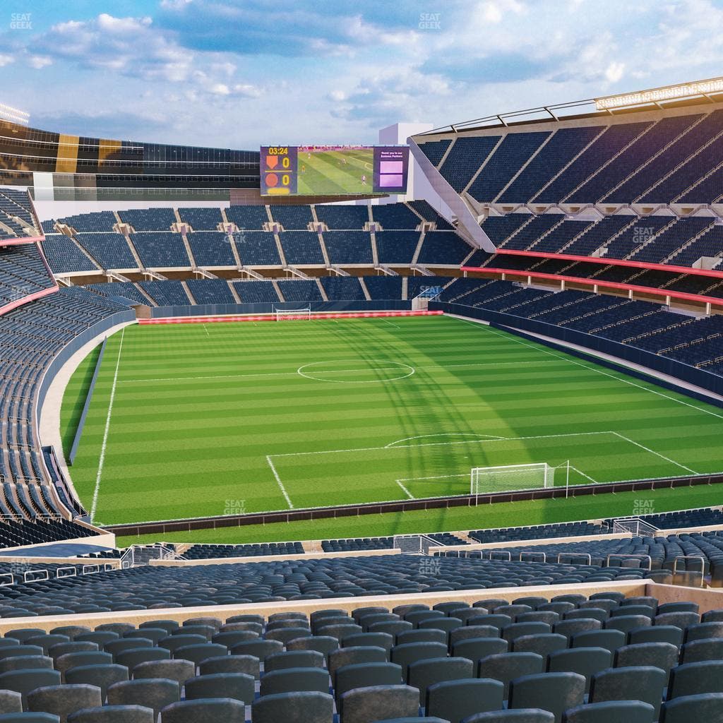 Soldier Field - Section 354 Seat View