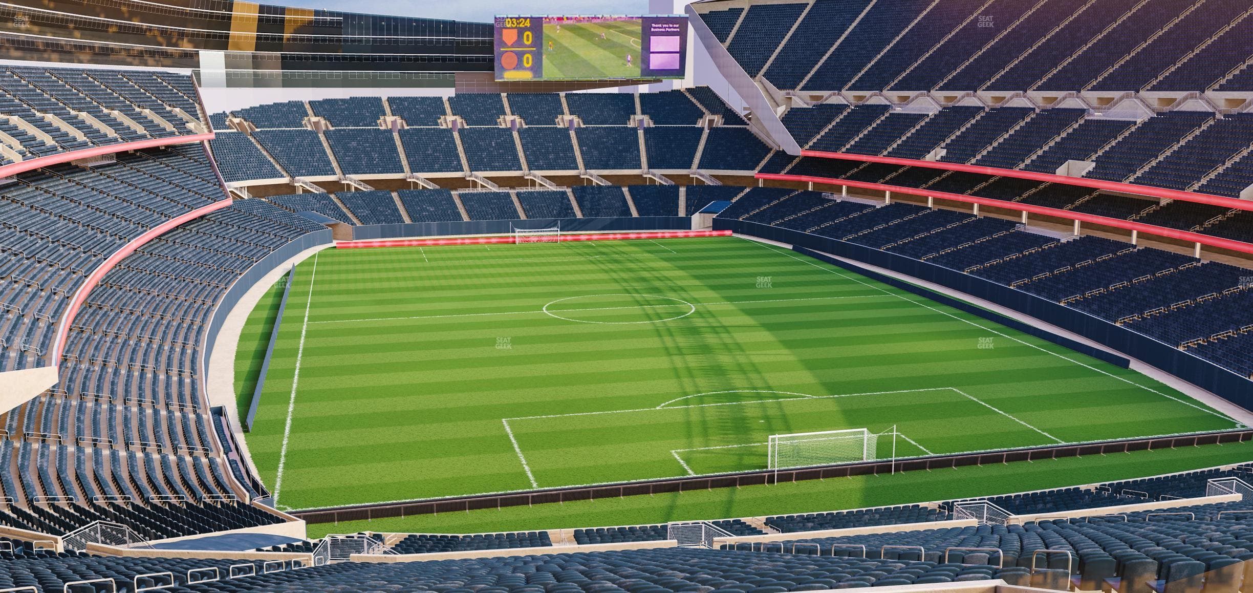 Soldier Field - Section 354 Seat View