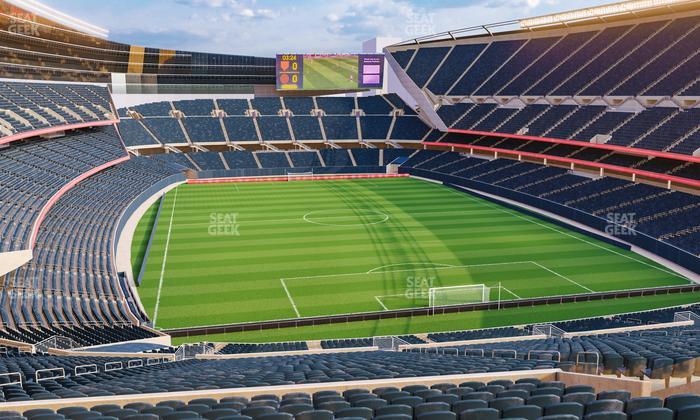 Soldier Field - Section 354 Seat View