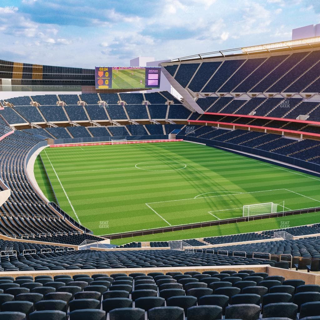 Soldier Field - Section 355 Seat View