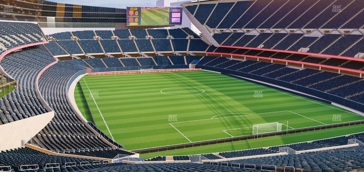 Soldier Field - Section 355 Seat View