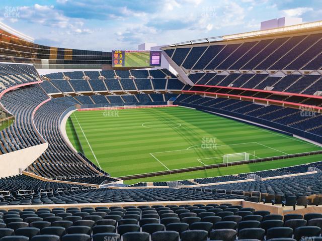 Soldier Field - Section 355 Seat View Soldier Field - Section 355 Seat View