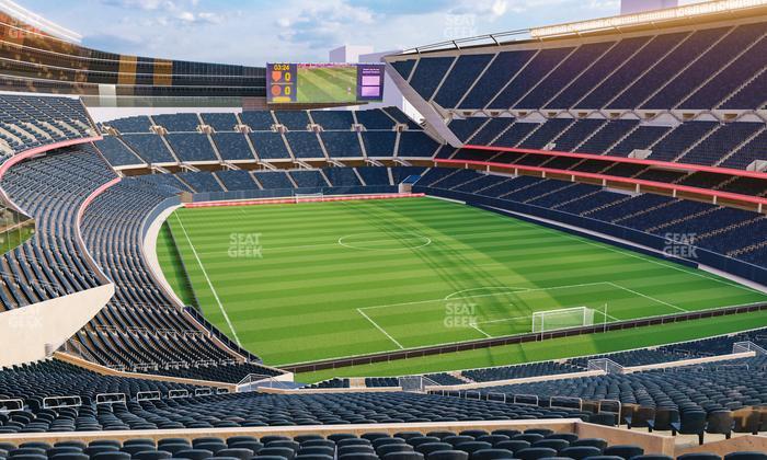 Soldier Field - Section 355 Seat View