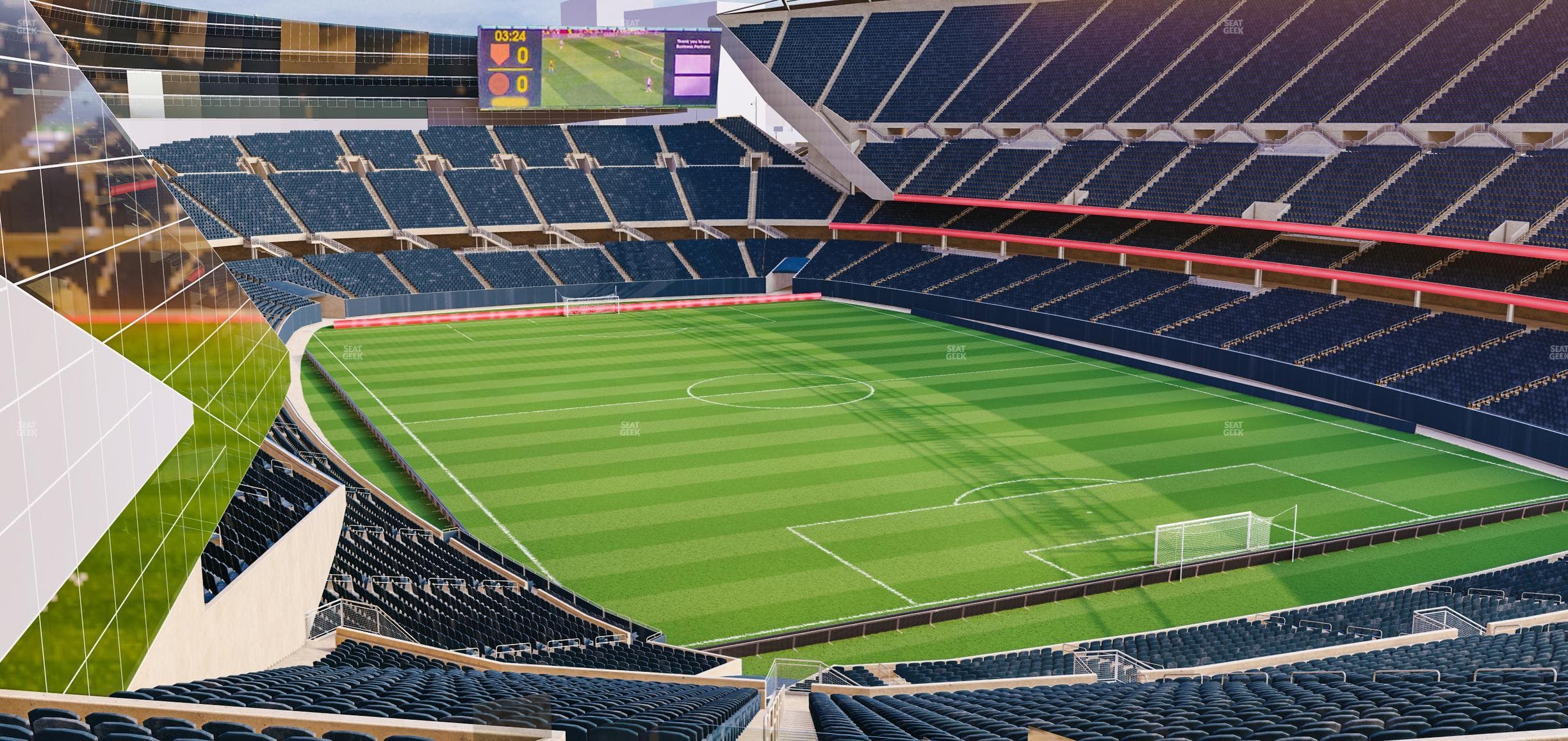 Soldier Field - Section 356 Seat View