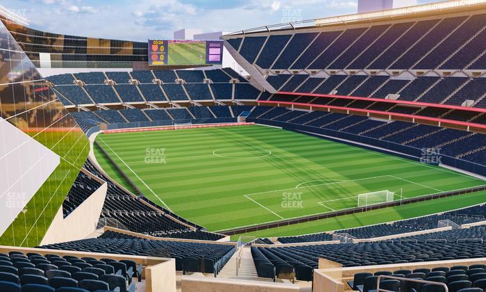 Soldier Field - Section 356 Seat View